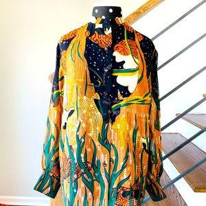 Gucci 100% Silk Blouse